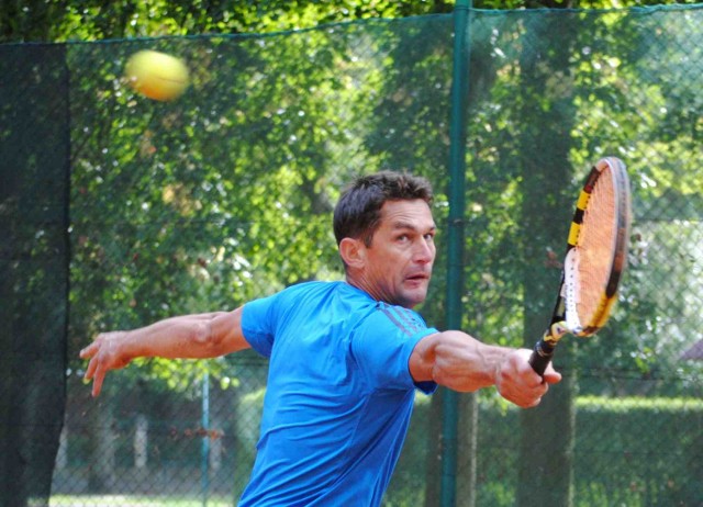 Tomasz Cejer (na zdjęciu) w duecie z Henrykiem Kuklińskim wygrali turniej open.