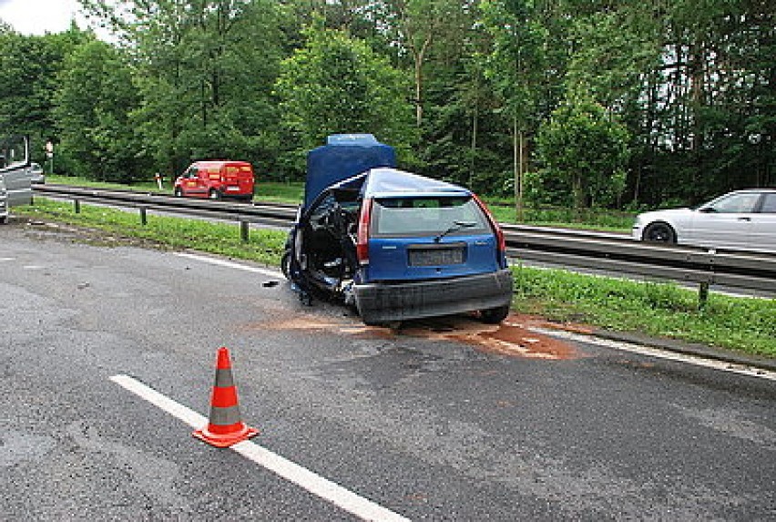 Groźny wypadek w Katowicach