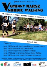 Marsz Nordic Walking w Strońsku w niedzielę