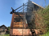 55-latek zginął w pożarze domu w Witowicach Dolnych