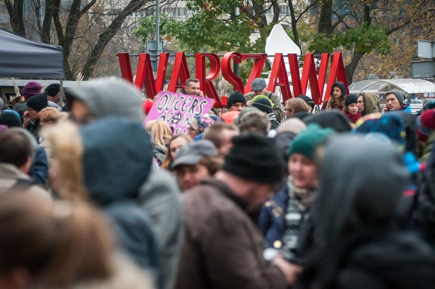 Warszawa wspiera uchodźców. Sobotnia demonstracja na placu...