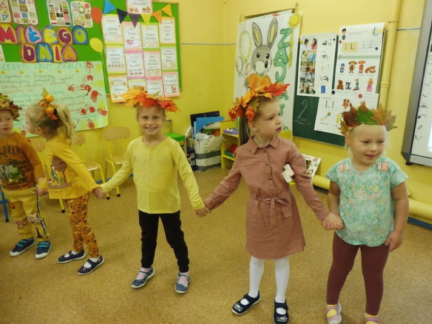 Jesienny bal w przedszkolu w Jarogniewicach. Dzieci bawiły się znakomicie