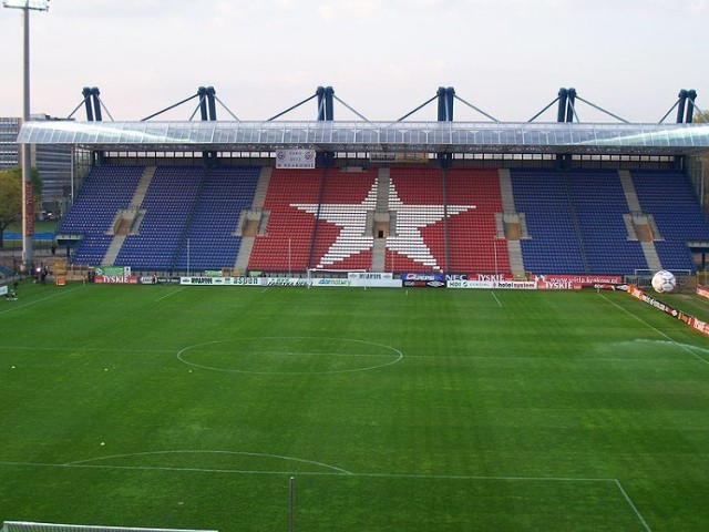 Trybuna Północna na Stadionie Wisły.