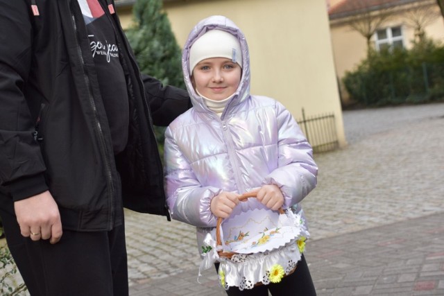 Wszystkie koszyczki były pięknie ozdobione.