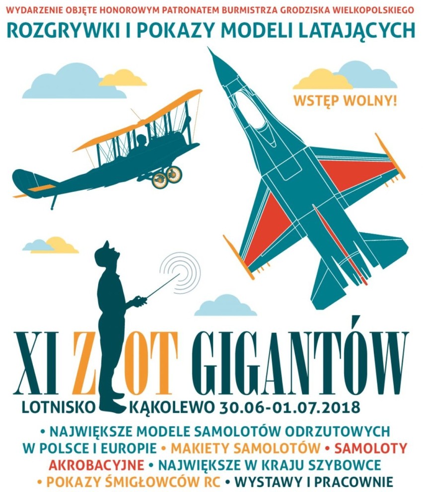 Już w ten weekend Zlot Gigantów na Lotnisku w Kąkolewie! 