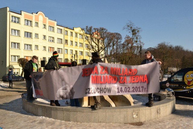 Nazywam się miliard - taneczny happenig przeciwko przemocy Człuchów 2017