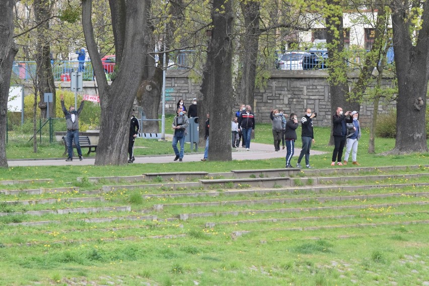 Protest na granicy w Cieszynie. Ludzie domagają się pilnych decyzji rządu [ZDJĘCIA]