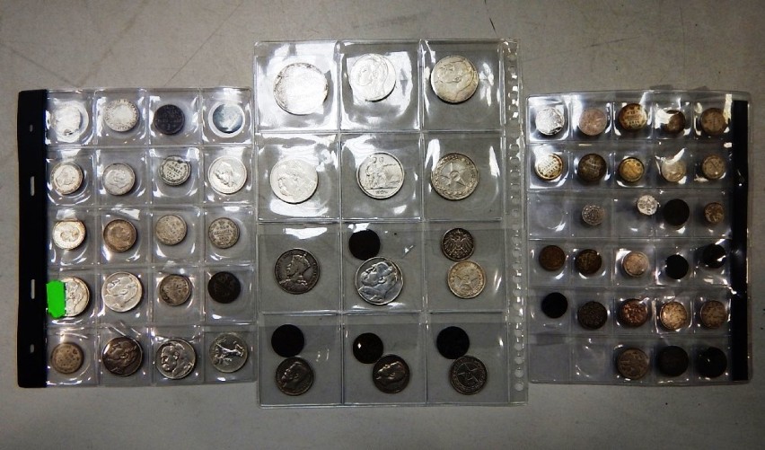 Ponad 60 historycznych monet zostało na granicy