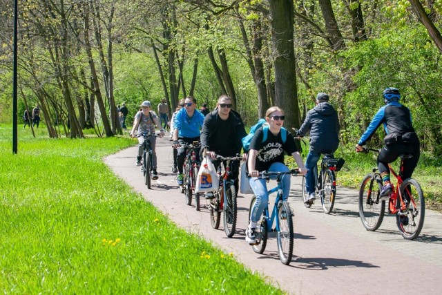 Leśny Park Kultury i Wypoczynku zachęcił wielu mieszkańców do rowerowej i pieszej aktywności.