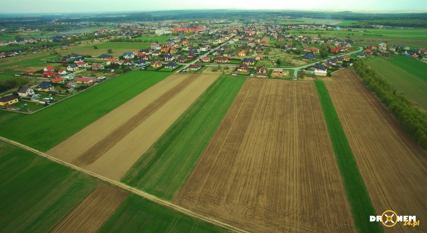 Wręczyca Wielka z lotu ptaka