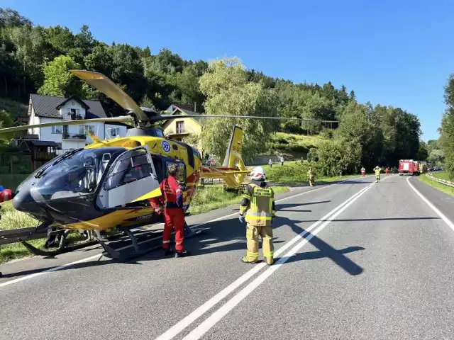 Okoliczności i przyczyny wypadku w Witowicach Dolnych badają policjanci