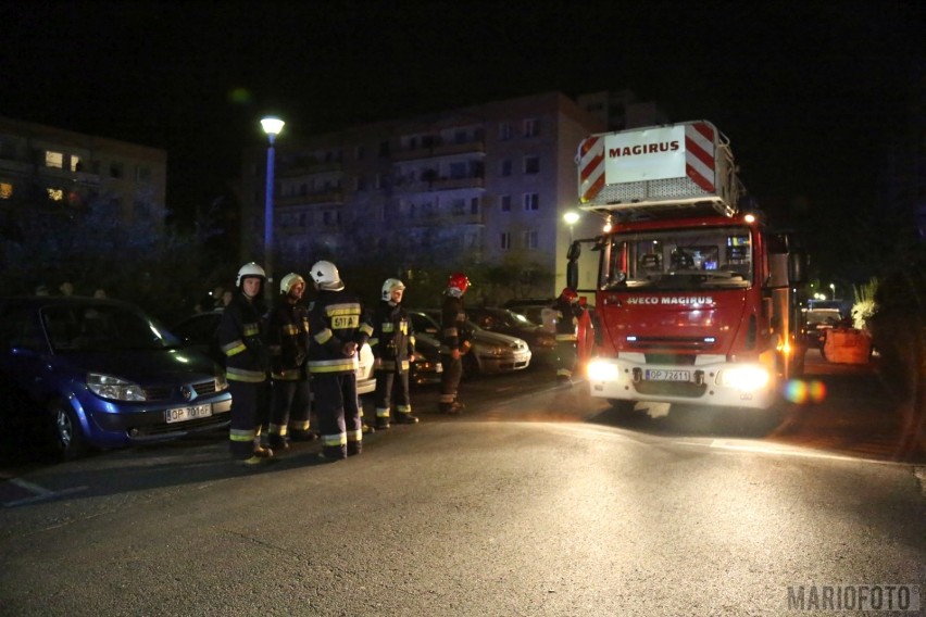 Strażacy interweniowali w nocy na Koszyka w Opolu. Lokatorka zostawiła garnek z olejem na gazie. Doszło do pożaru kuchni