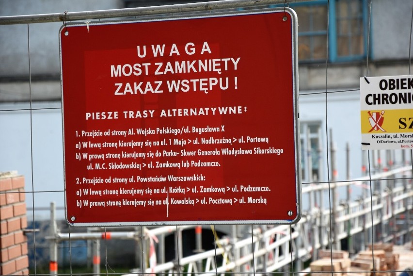 Most w Darłowie - ul. P. Warszawskich