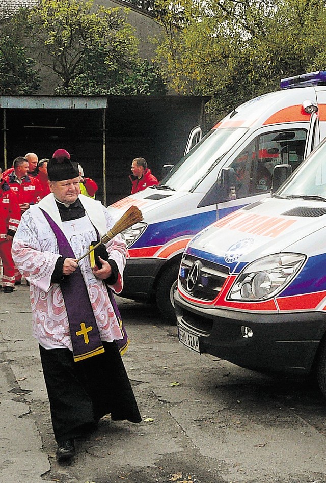 Czy nowoczesne karetki kupione przez szpital będą wozić pacjentów?