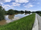 Podwyższony stan wody na Wiśle w Kazimierzu Dolnym (ZDJĘCIA)