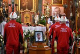 Pogrzeb Macieja w Wiśle Małej, górnika z KWK Pniówek. Druh OSP zmarł na oparzeniówce, nie udało się mu pomóc