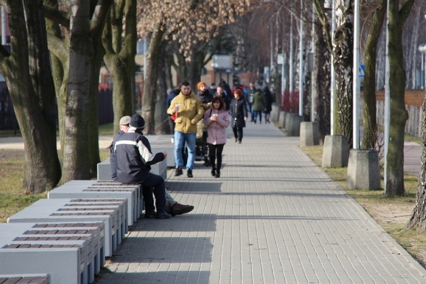 W sobotę 15 lutego 2020 roku nad Pogorią III w Dąbrowie...