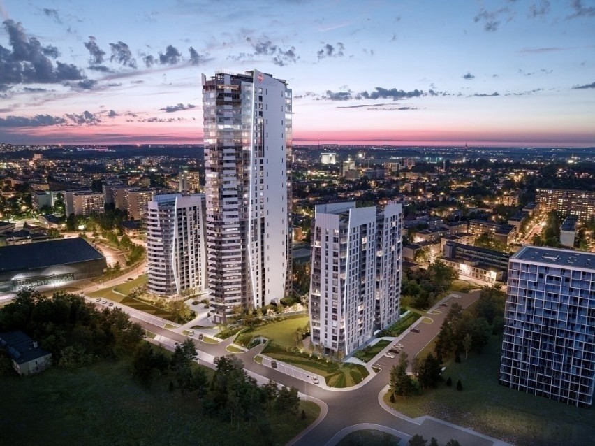 Atal Olimpijska to nowoczesny kompleks apartamentowców,...