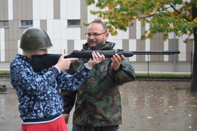 Gra Miejska w Szkole Podstawowej w Sierakowie (5.10.2019).