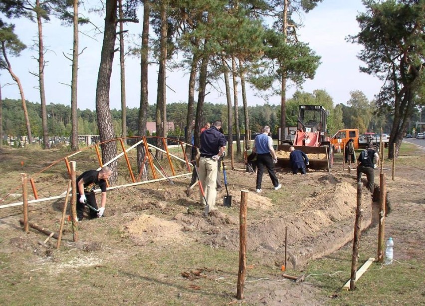 Trwa budowa lapidarium we Wronkach [FOTO]