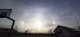 Zjawisko halo nad Sierakowicami - zobaczcie niezwykły widok, uchwycony przez czytelnika