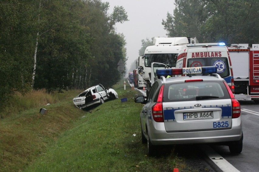 Śmiertelny wypadek za Prochowicami (ZDJĘCIA)