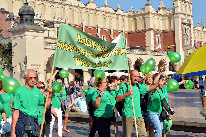 Seniorzy z całej Polski zjechali do Krakowa na Senioralia