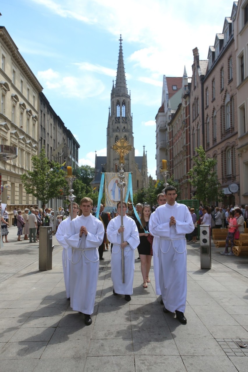 Centralna procesja Bożego Ciała w Katowicach