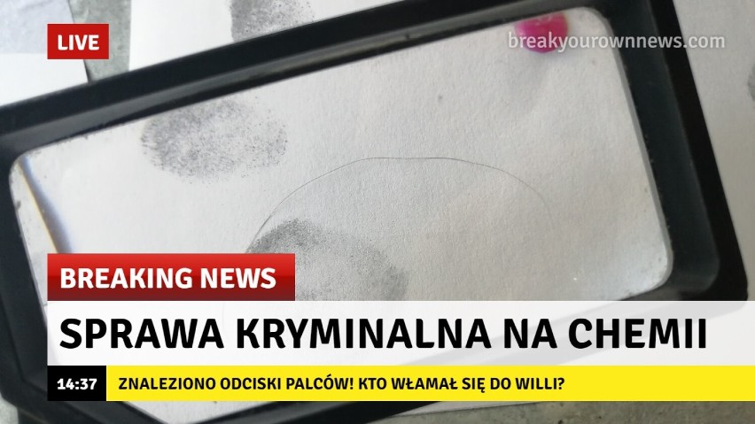 W Szkole Podstawowe nr 3 w Lipnie na chemii zrobiło się … kryminalnie!