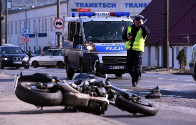 Wypadek na ul. Grunwaldzkiej w Bydgoszczy [ZDJĘCIA]