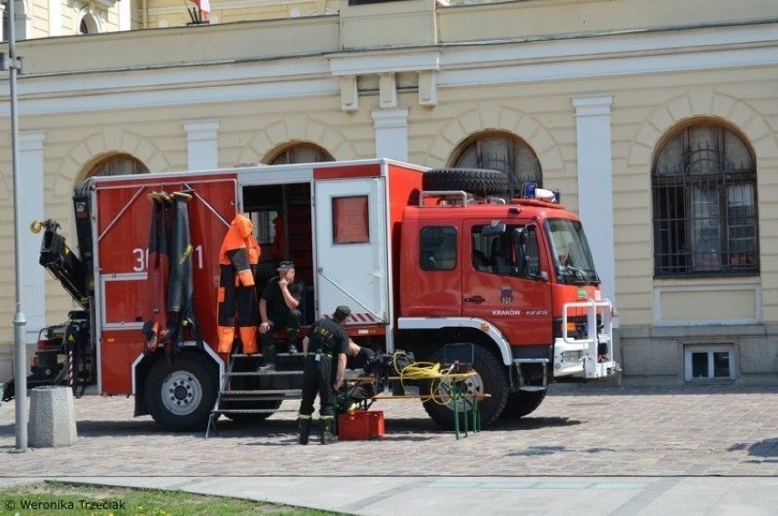 Wóz strażacki. Fot. Weronika Trzeciak