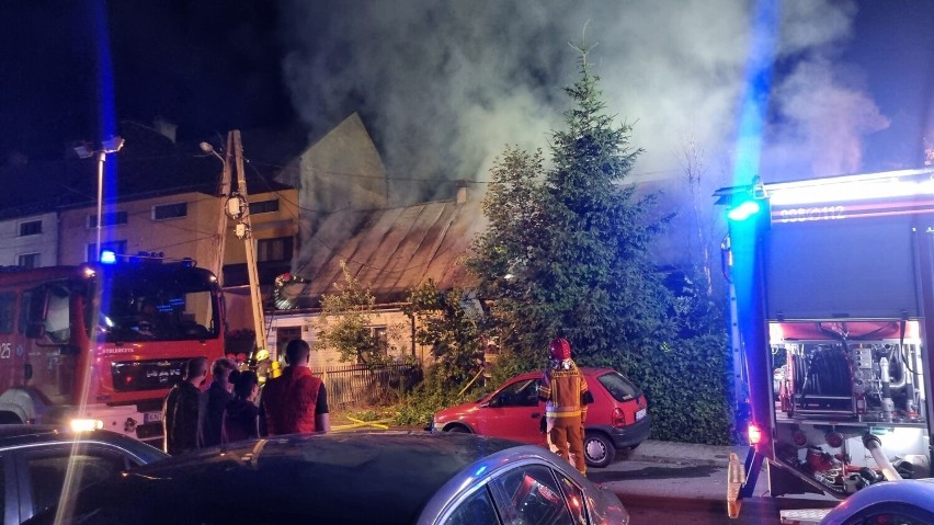 Podhale. Duży pożar w Nowym Targu. Płonął pustostan. To już drugi pożar tego budynku