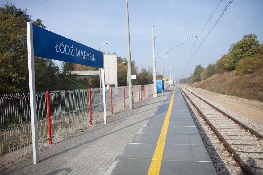 Przystanek kolejowy Łódź Marysin ma jeden tor. Zostanie...