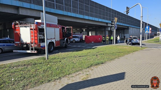 Śmiertelny wypadek koło Warszawy. W ostatnią niedzielę w miejscowości Łomianki doszło do zderzenia motocykla z autem osobowym.