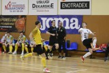 Futsal Świecie wygrał z LSSS Lębork i jest liderem tabeli. Zobacz wideo