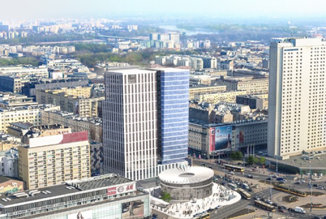 Kolejny wieżowiec w Warszawie powstanie w miejscu Ronda Dmowskiego