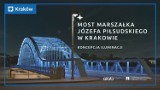 Kraków. Tak będzie wyglądała iluminacja mostu Piłsudskiego