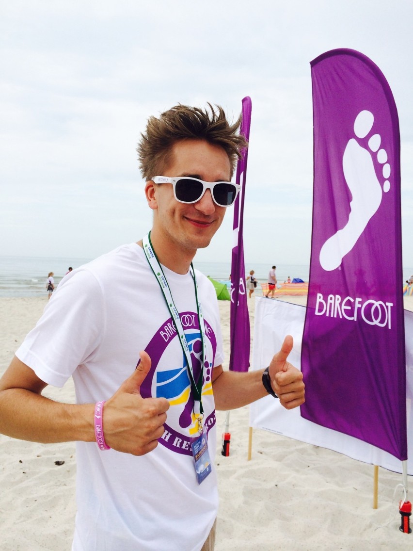 Barefoot Projekt Czysta Plaża w Dębkach 2014
