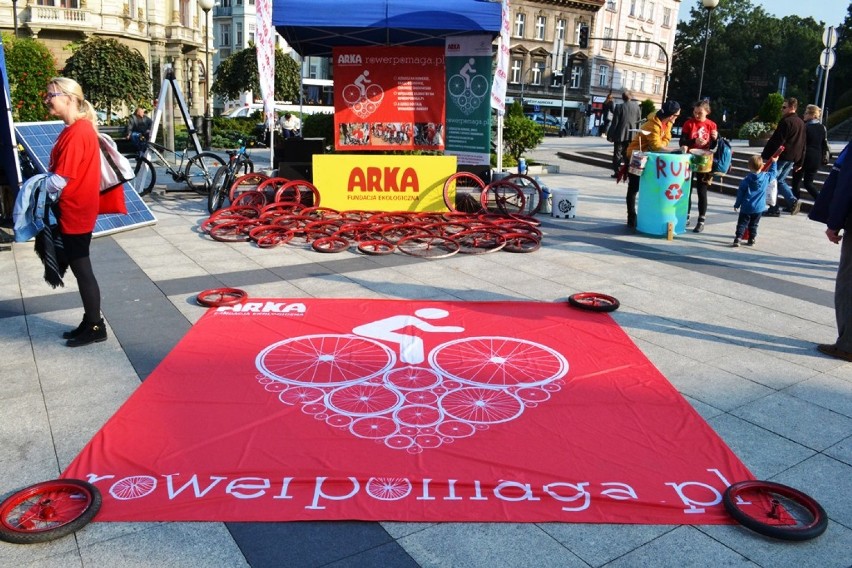 Akcja rower Pomaga w Bielsku-Białej