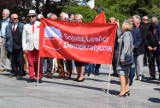Częstochowa: Obchody 1 maja na Placu Pamięci Narodowej [ZDJĘCIA]. Było o nauczycielach, prawach pracowniczych i wyborach europejskich