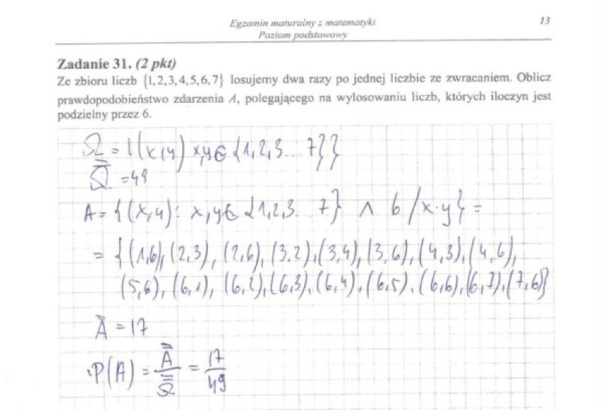 Matura z matematyki jest obowiązkowa po raz drugi....