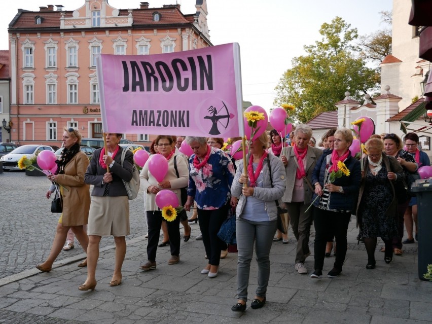 Amazonki uświadamiały kobiety podczas marszu