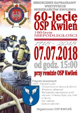 W sobotę przy remizie OSP Kwileń strażacy będą świętować 60-lecie powstania miejscowej jednostki 