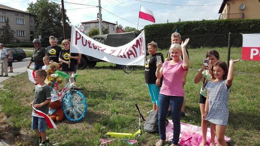 Przez Połomię przejechali kolarze Tour de Pologne