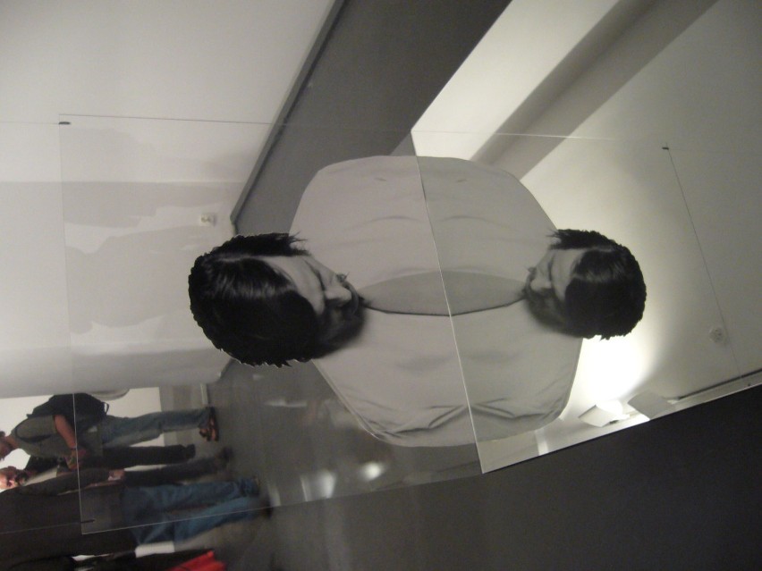 Wodiczko-autoportret z lustrem