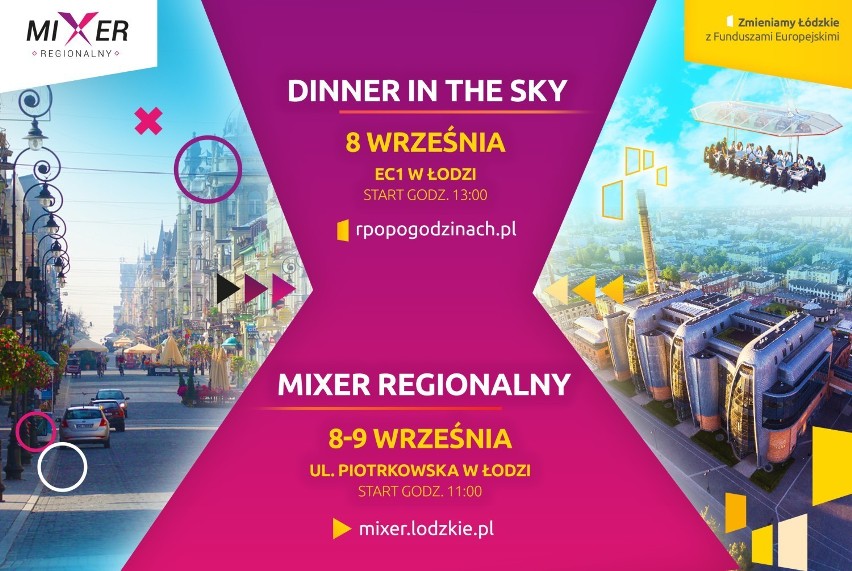 Mixer Regionalny 2018 w Łodzi. Stoiska regionalne, imprezy i koncerty [PROGRAM]