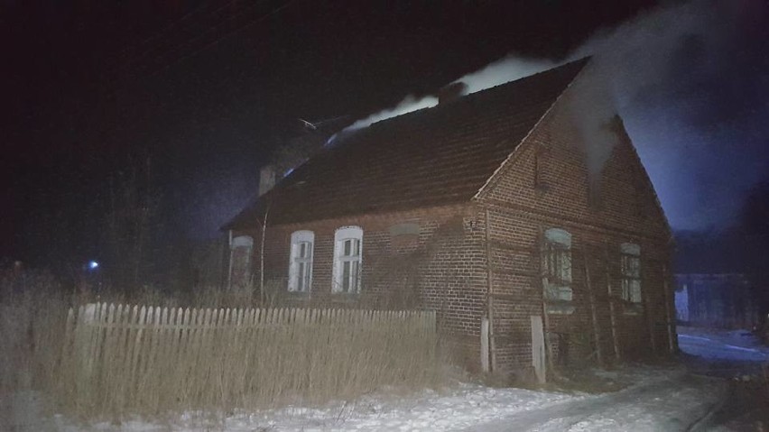 Boruja Kościelna: Pożar domu