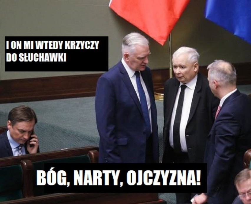 Andrzej Duda pierwszym narciarzem RP - MEMY! Stoki narciarskie muszą działać! Prezydent wykonał telefon, a internauci się śmieją