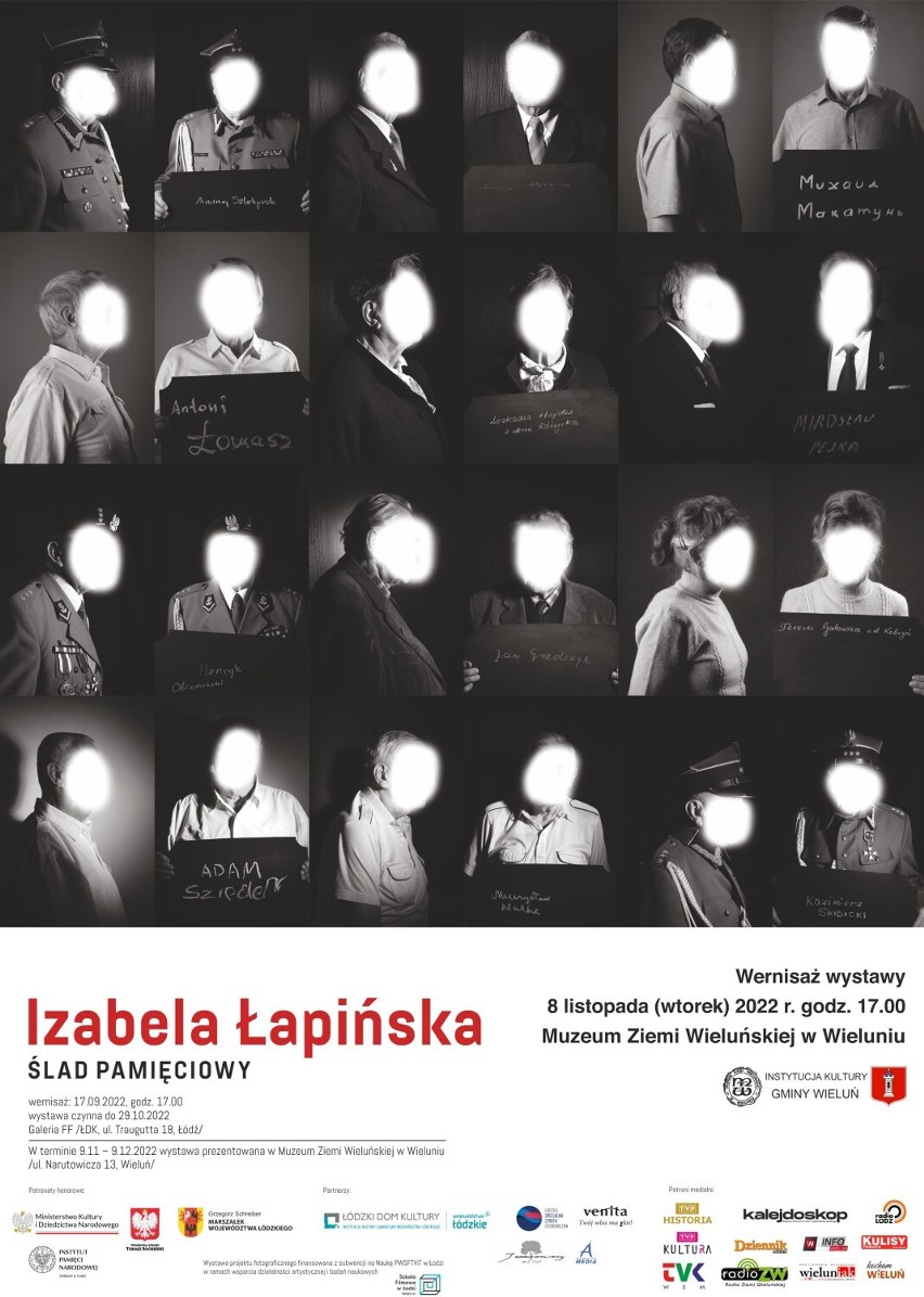 „Ślad pamięciowy” w Wieluniu. MZW prezentuje przejmującą wystawę poświęconą ofiarom reżimów totalitarnych FOTO