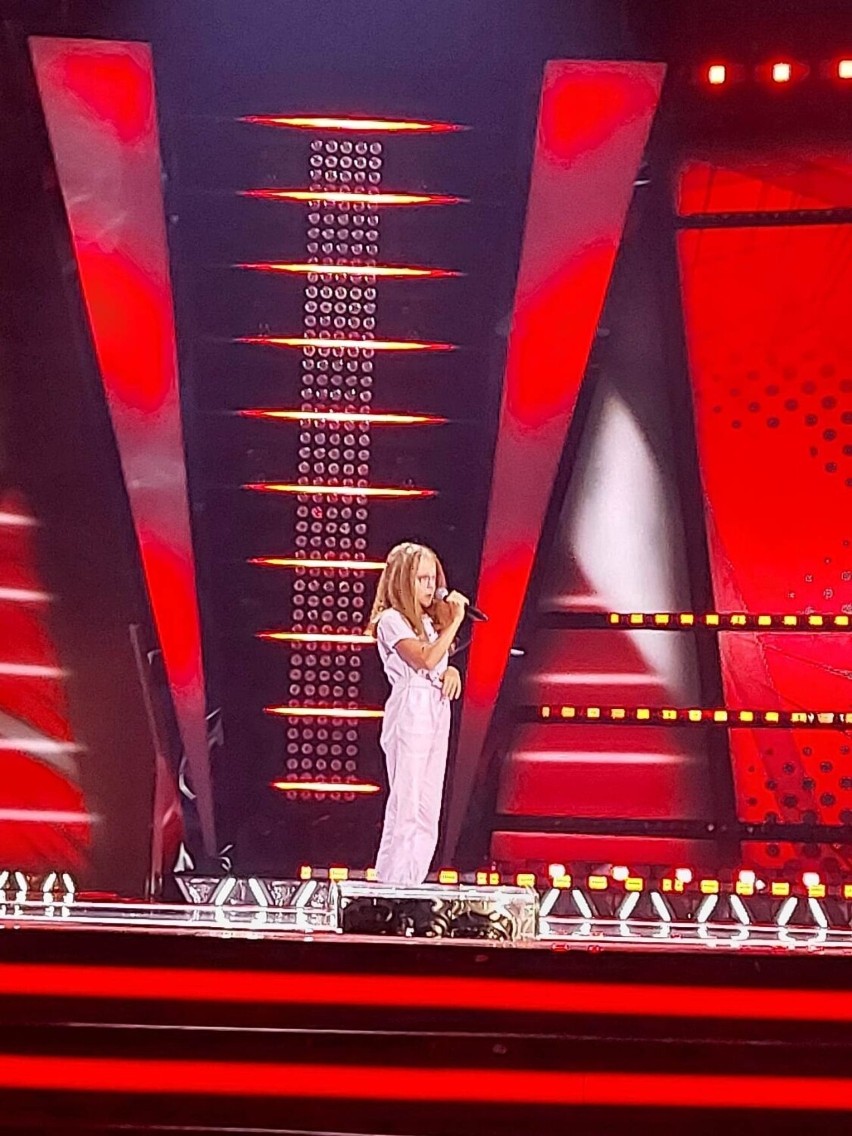 Lena Mrówczyńska w "The Voice Kids"